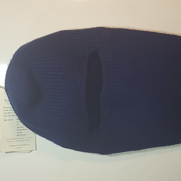 NWOT Weather Beaters Dark Blue Thermo-Mask - Picture 7 of 11